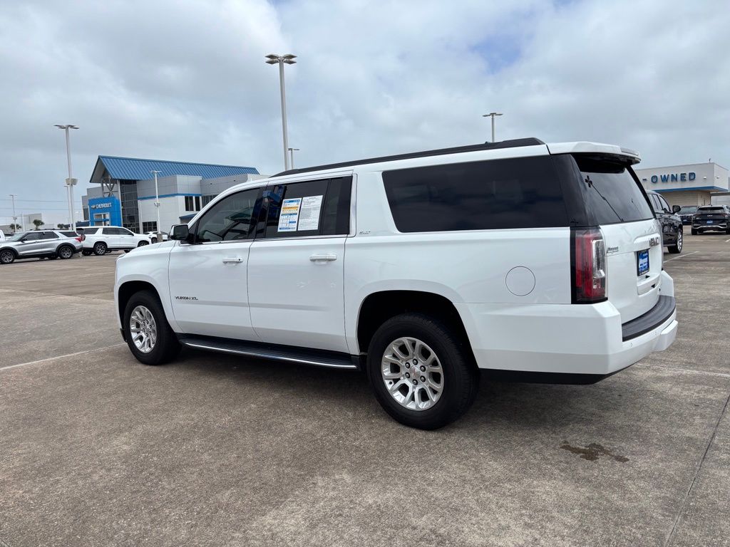 2019 GMC Yukon XL SLT White at Shottenkirk Kia Fort Bend