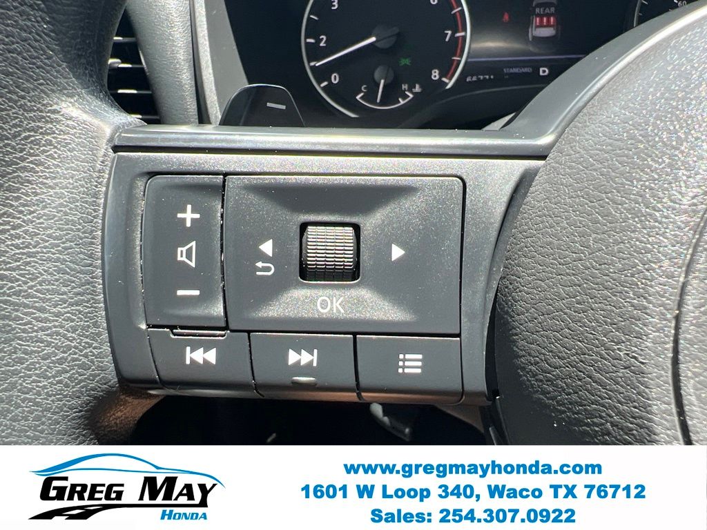 2024 Nissan Rogue SV Black at Greg May Honda