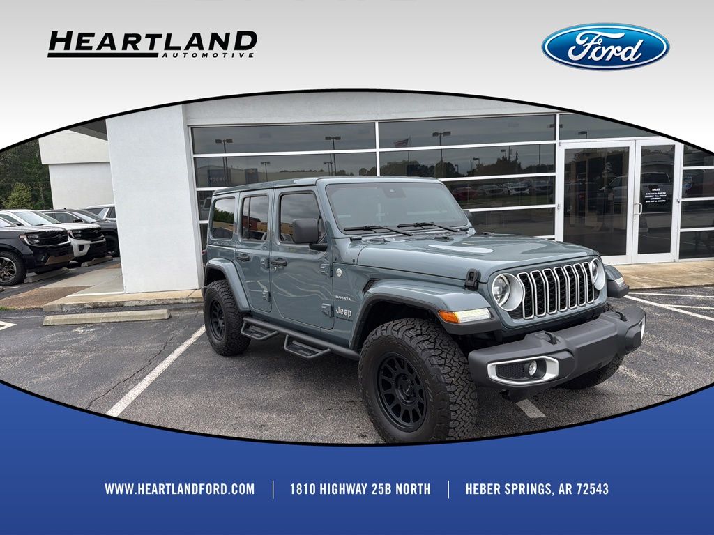 Anvil Clear Coat 2024 Jeep Wrangler SUV / Crossover Four-Wheel Drive 8-Speed Automatic