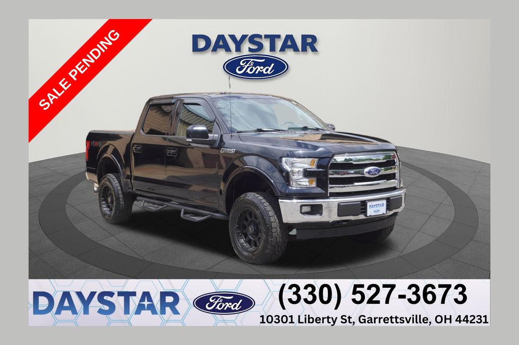 Shadow Black 2017 Ford F-150 Pickup Truck Four-Wheel Drive 6-Speed Automatic