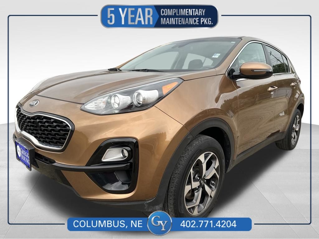 Red (Burnished Copper) 2020 Kia Sportage SUV / Crossover All-Wheel Drive 6-Speed Automatic Overdrive