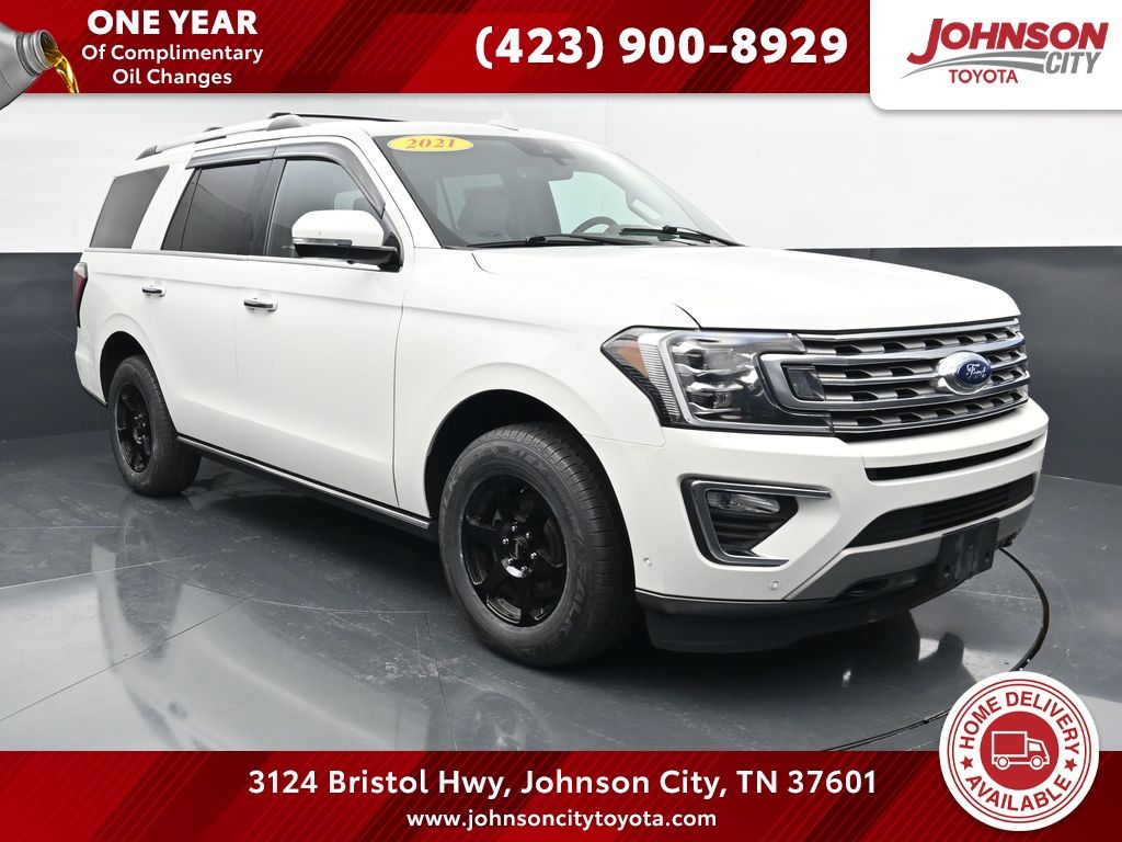 Star White Metallic Tri-Coat 2021 Ford Expedition SUV / Crossover Four-Wheel Drive Automatic