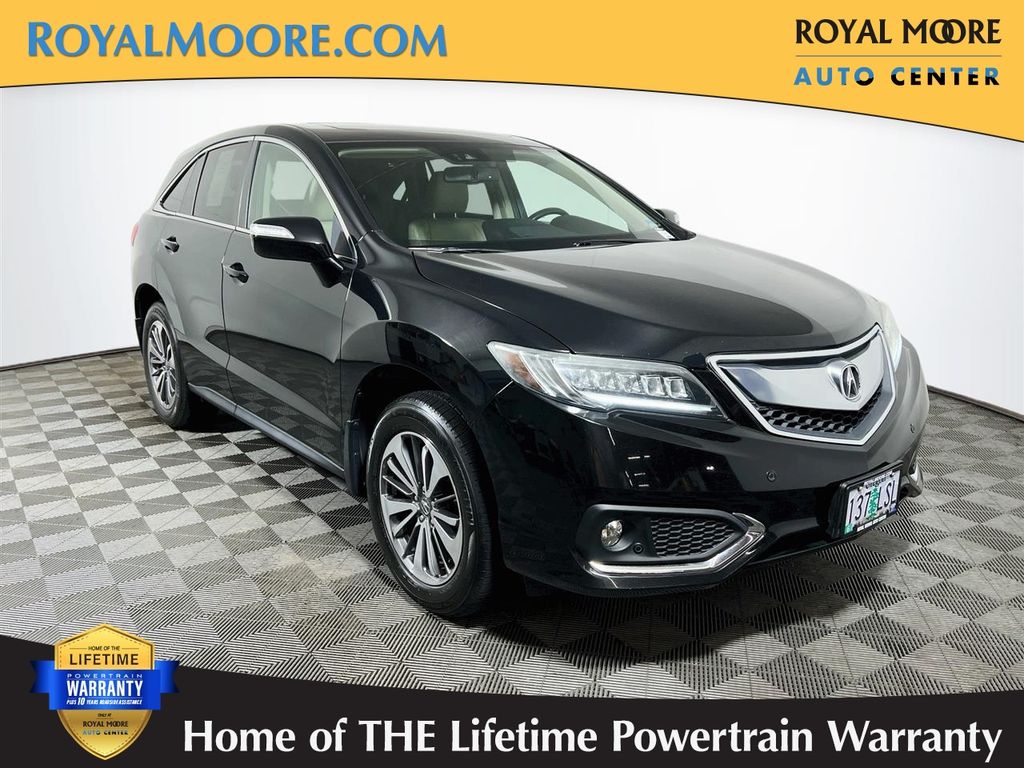 Crystal Black Pearl 2016 Acura RDX SUV / Crossover  6-Speed Automatic