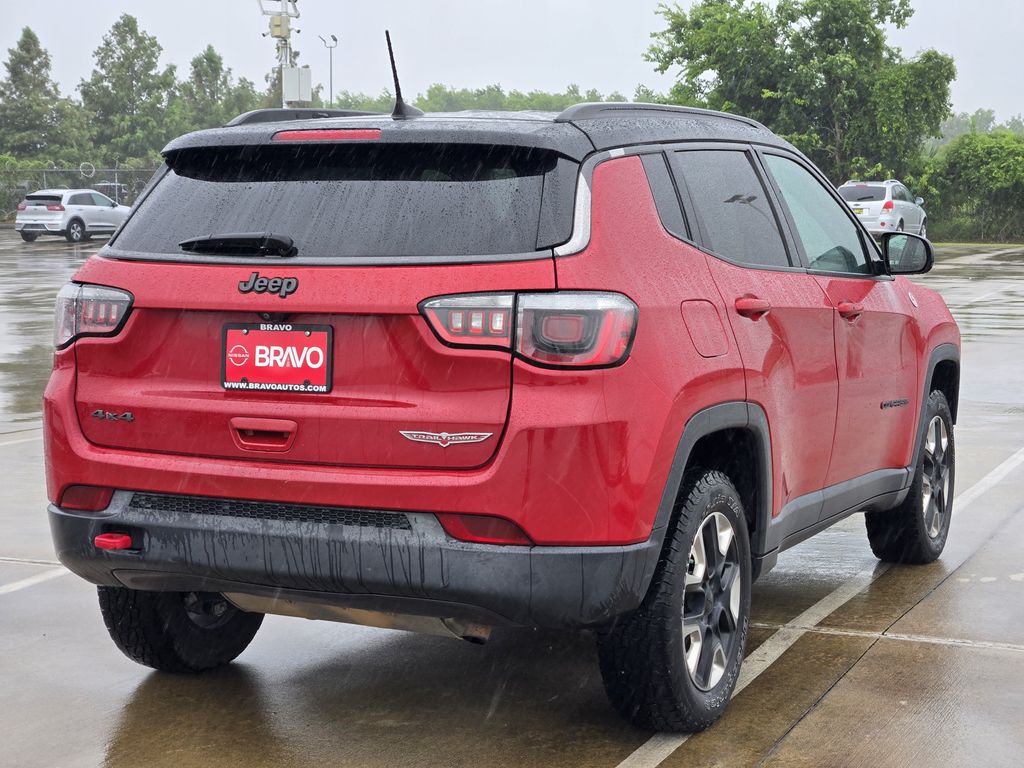 2018 Jeep Compass Trailhawk Red at Bayway Cadillac Southwest