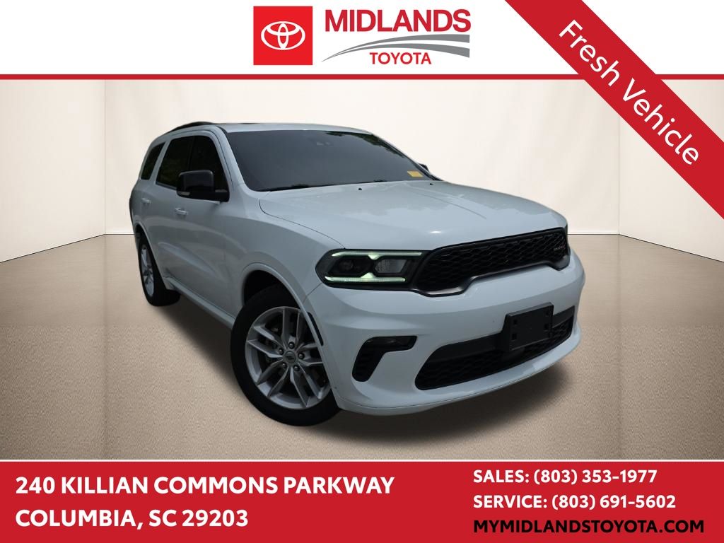 White Knuckle Clearcoat 2023 Dodge Durango GT Plus RWD SUV / Crossover Rear-Wheel Drive 8-Speed Automatic