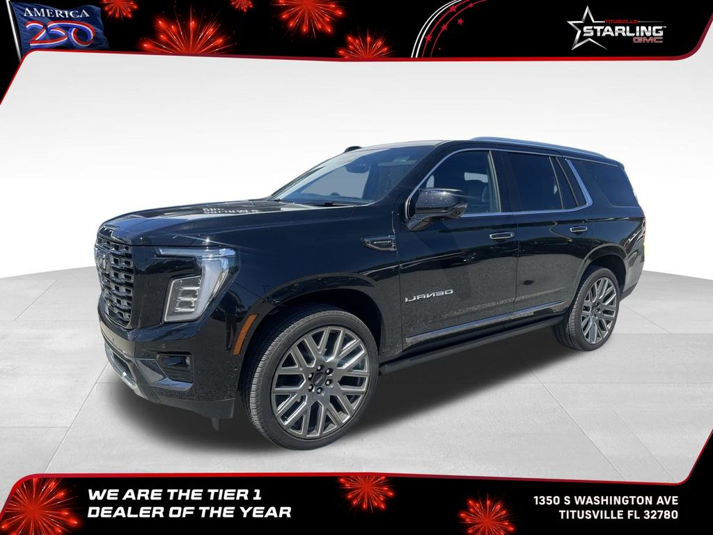 Onyx Black 2026 GMC Yukon SUV / Crossover Four-Wheel Drive Automatic
