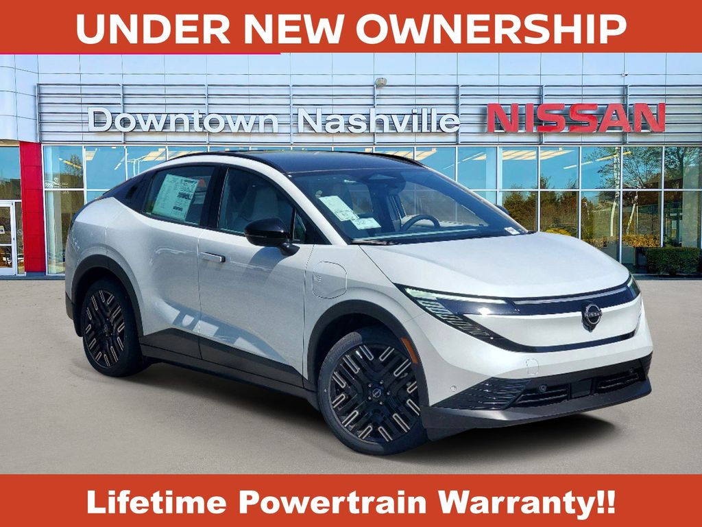 White Pearl 2026 Nissan LEAF Platinum+ FWD SUV / Crossover Front-Wheel Drive Automatic