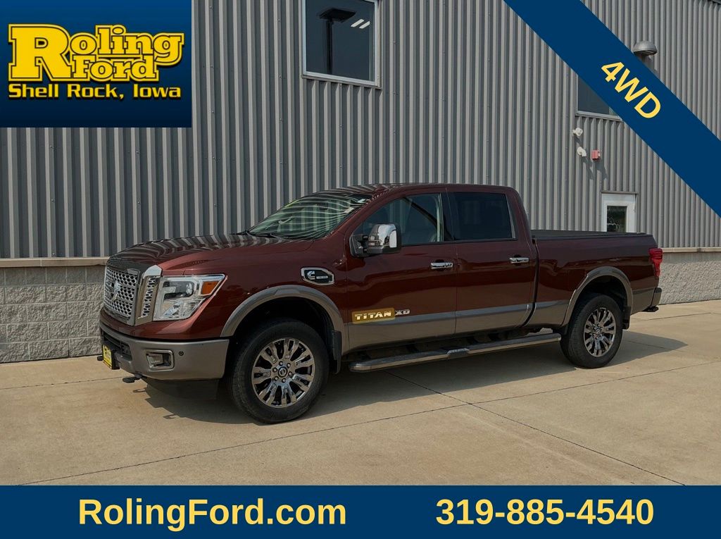 Red (Forged Copper) 2018 Nissan Titan Pickup Truck  6-Speed Automatic