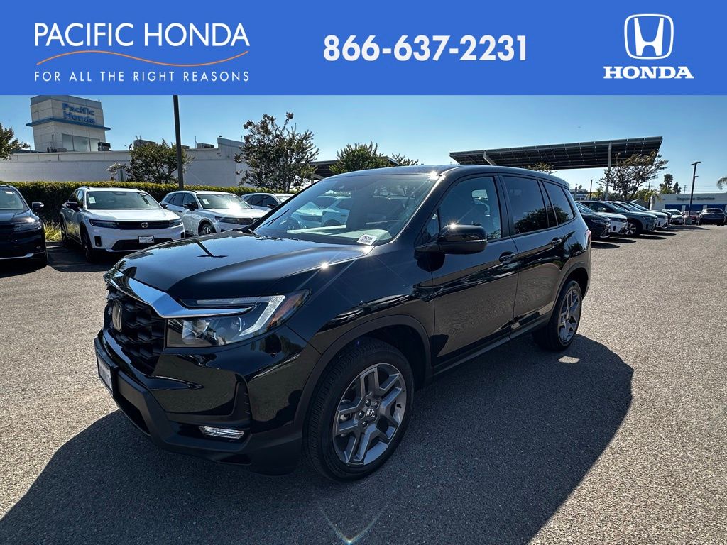 Crystal Black Pearl 2023 Honda Passport SUV / Crossover All-Wheel Drive 9-Speed Automatic