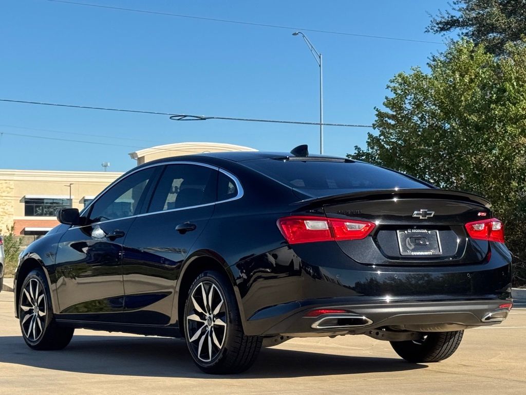 2021 Chevrolet Malibu RS Black at Wharton Chevrolet GMC