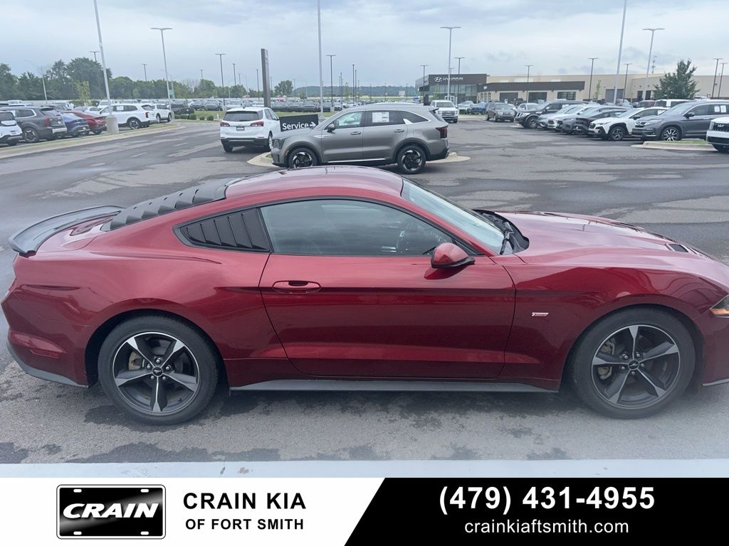Ruby Red Metallic 2018 Ford Mustang EcoBoost Coupe RWD Coupe Rear-Wheel Drive Automatic
