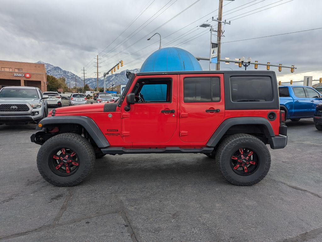 2016 Jeep Wrangler Unlimited Sport 8