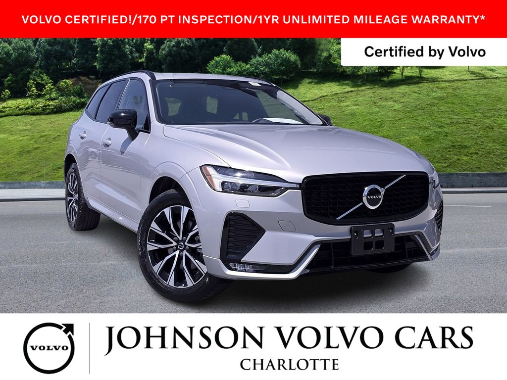 Silver Dawn Metallic 2025 Volvo XC60 B5 Core Dark Theme AWD SUV / Crossover All-Wheel Drive Automatic