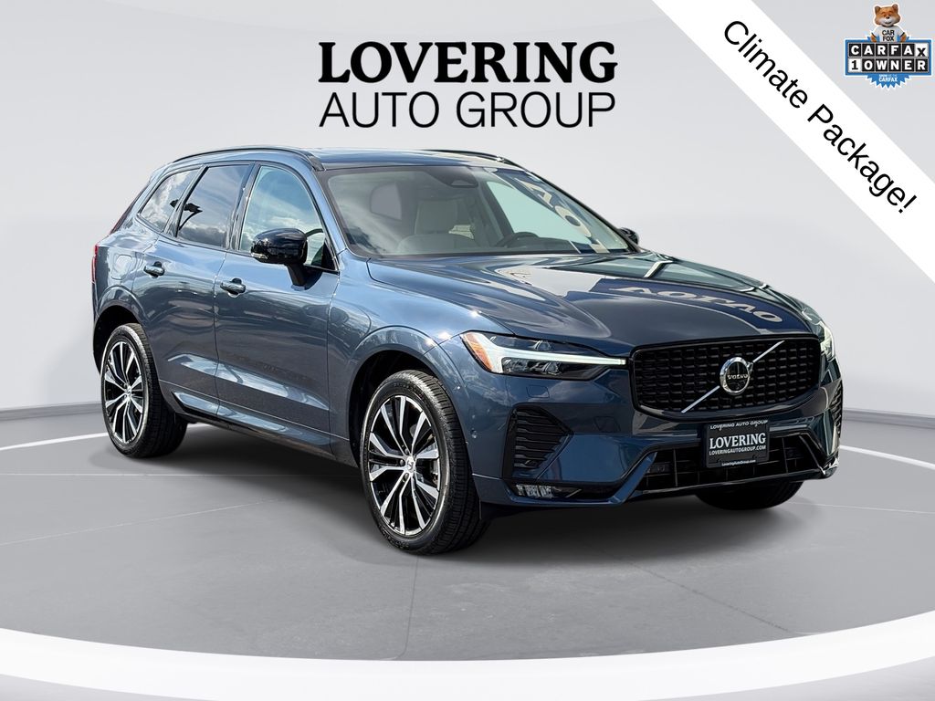 Denim Blue Metallic 2024 Volvo XC60 SUV / Crossover All-Wheel Drive Automatic