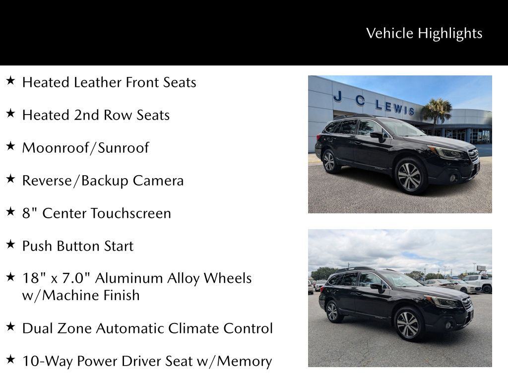 2018 Subaru Outback 2.5i Limited