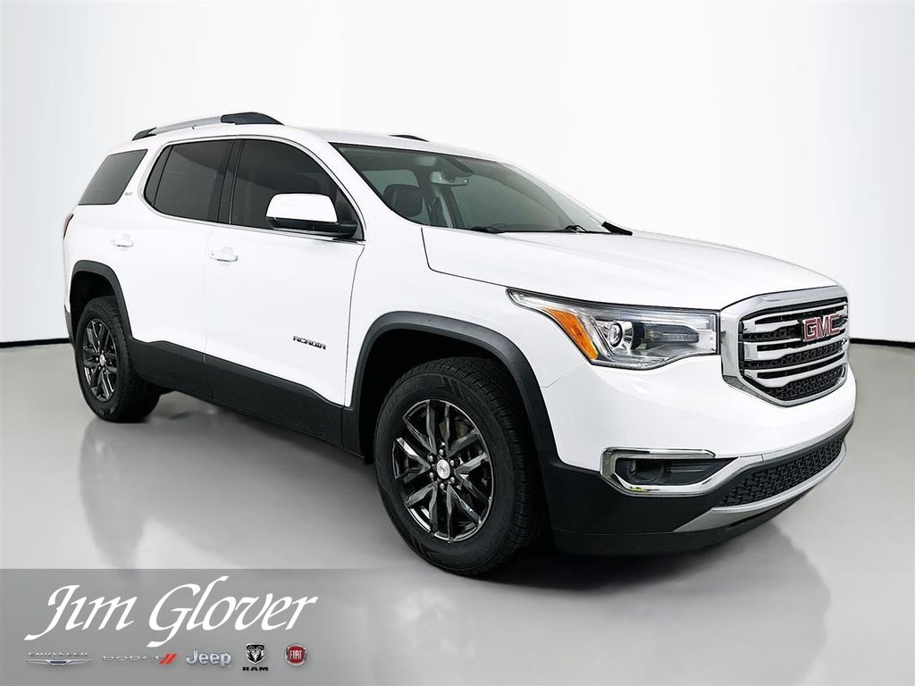 Summit White 2019 GMC Acadia SUV / Crossover Four-Wheel Drive 6-Speed Automatic