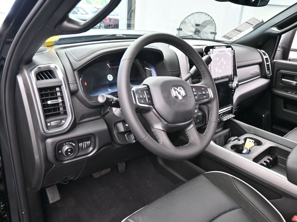 New 2026 Diamond Black Crystal Pearlcoat Ram Laramie image 10