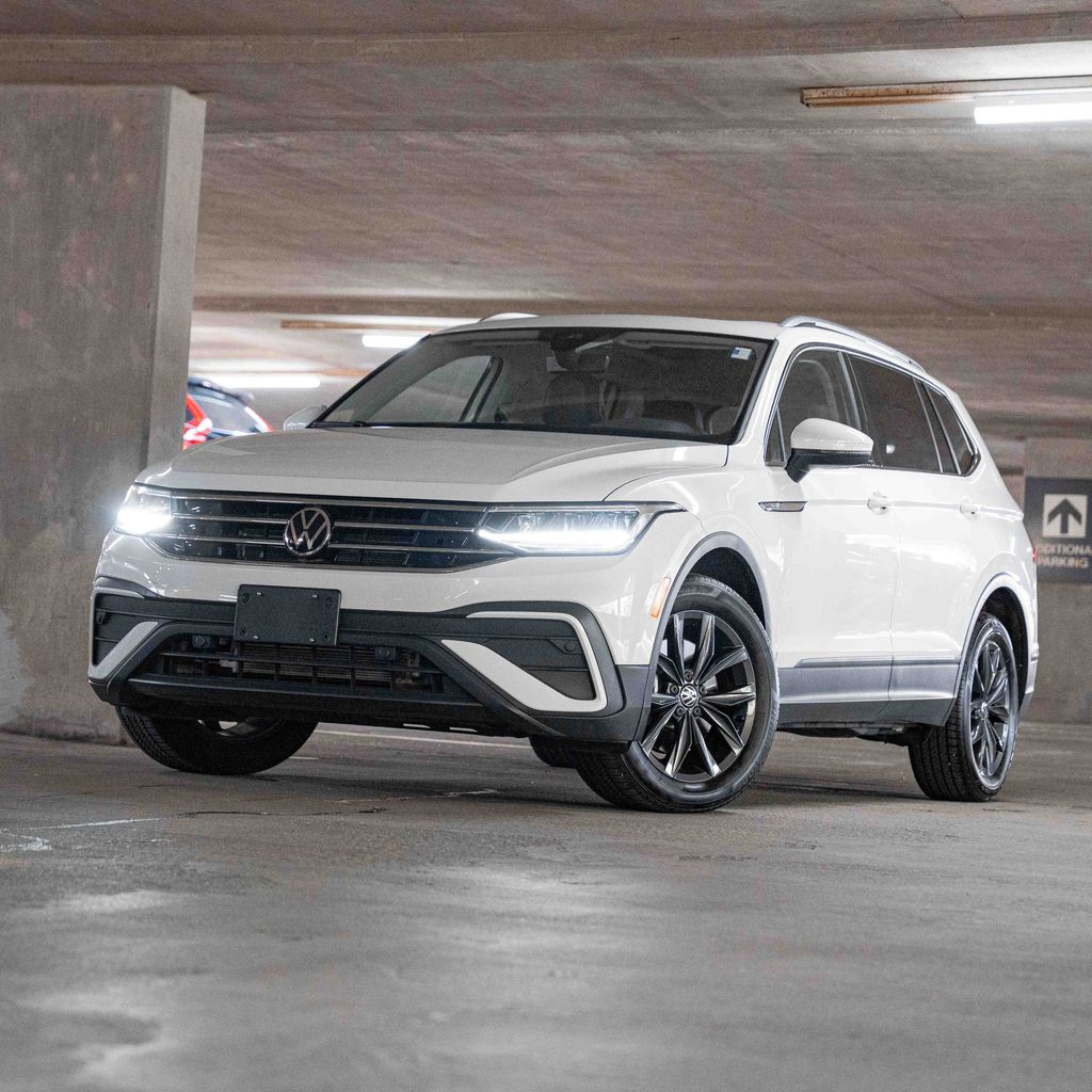 Pure White 2024 Volkswagen Tiguan SUV / Crossover Front-Wheel Drive 8-Speed Automatic