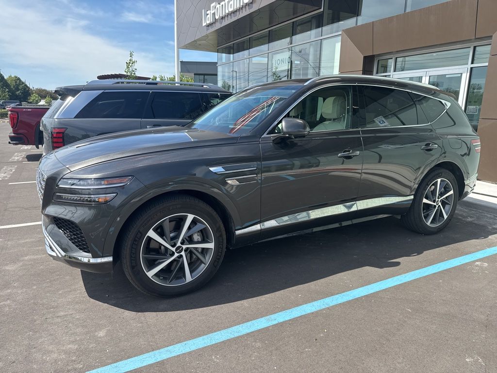 Makalu Gray 2025 Genesis GV80 SUV / Crossover All-Wheel Drive 8-Speed Automatic