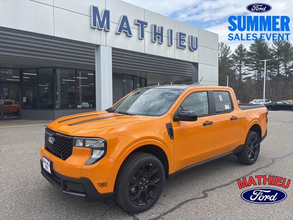 Orange Fury Metallic Tri-Coat 2026 Ford Maverick Pickup Truck All-Wheel Drive 8-Speed Automatic
