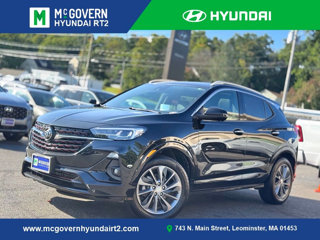 Black (Ebony Twilight Metallic) 2021 Buick Encore GX SUV / Crossover All-Wheel Drive 9-Speed Automatic