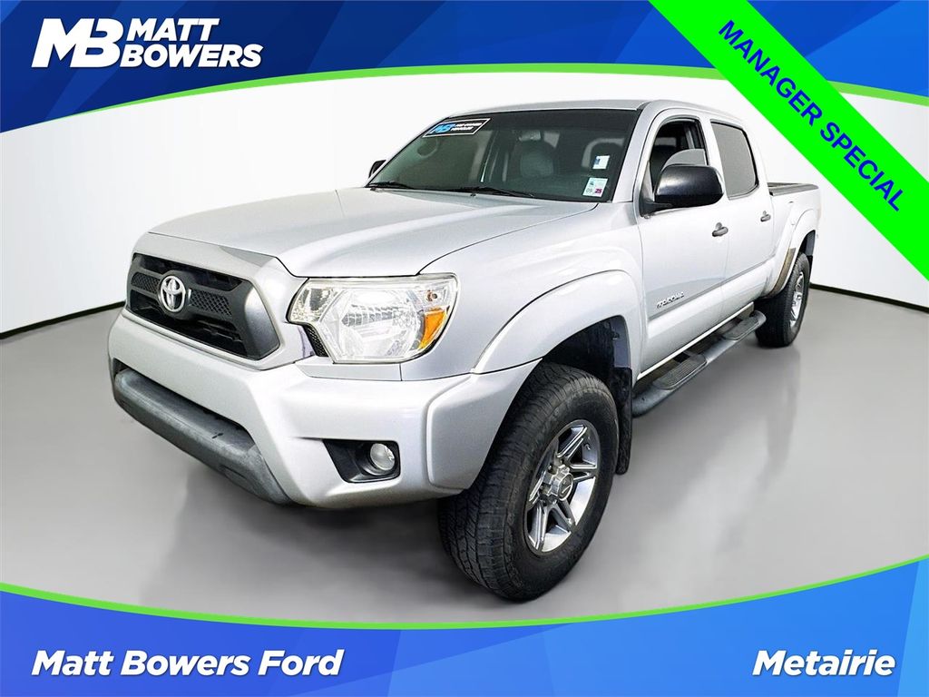 Silver Streak 2013 Toyota Tacoma PreRunner Double Cab V6 SB Pickup Truck 4X2 5-Speed Automatic Overdrive