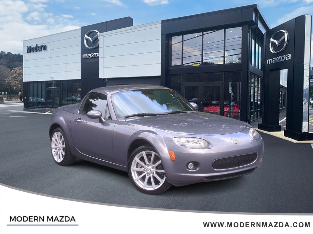 Galaxy Gray Mica 2007 Mazda MX-5 Miata Convertible Rear-Wheel Drive 6-Speed Manual Overdrive