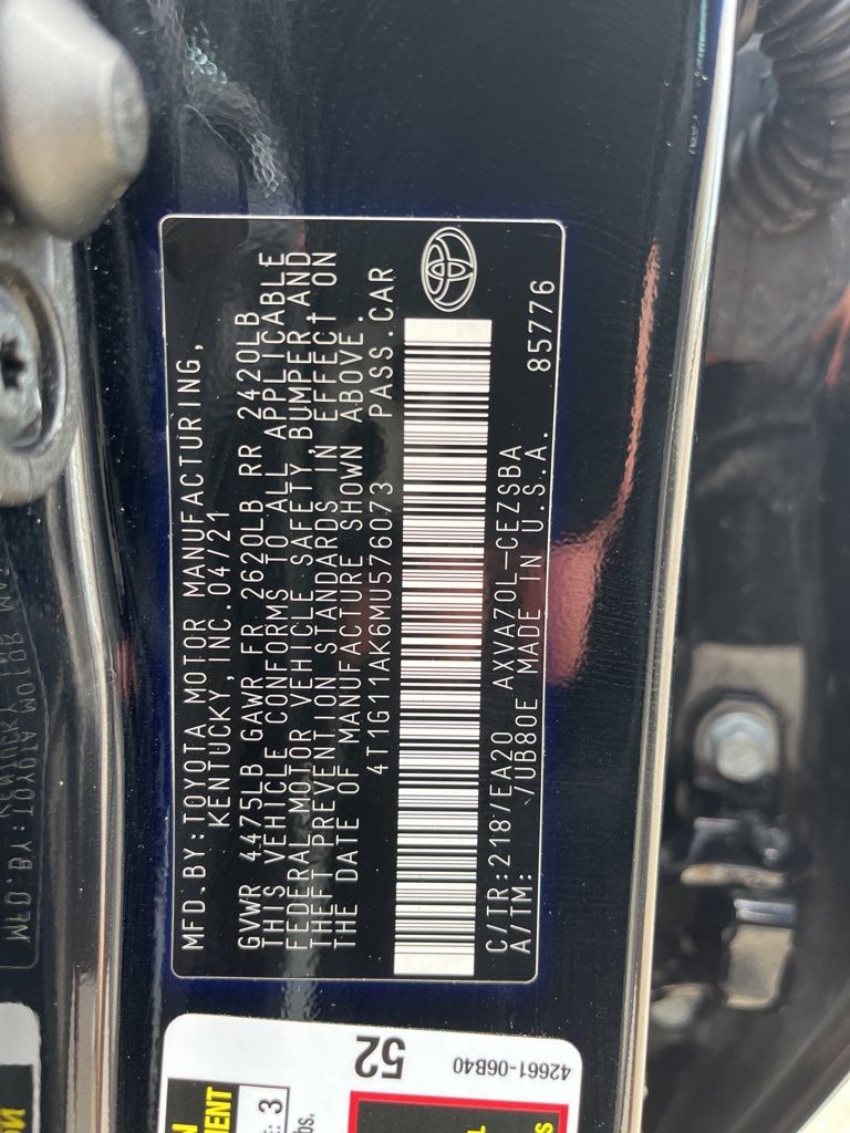 Thumbnail: 2021 Toyota Camry - 10