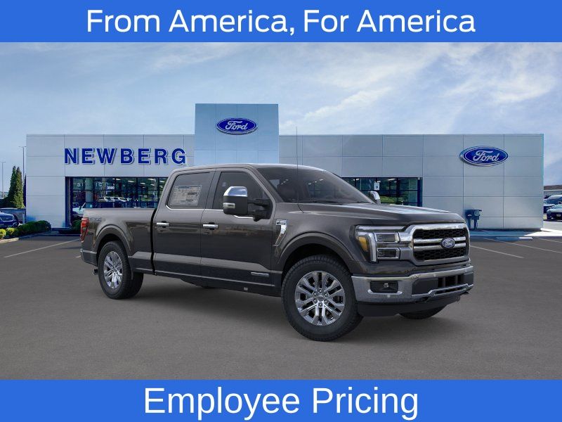 Agate Black Metallic 2025 Ford F-150 Pickup Truck Four-Wheel Drive Automatic