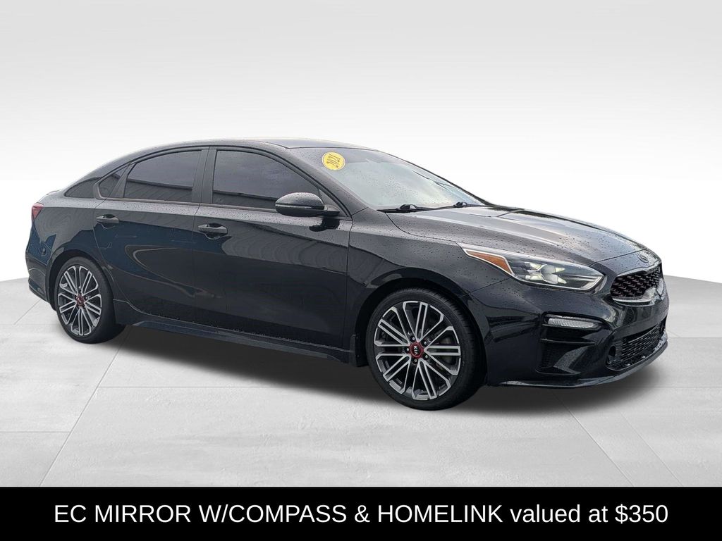 Aurora Black 2021 Kia Forte Sedan Front-Wheel Drive 7-Speed Automatic