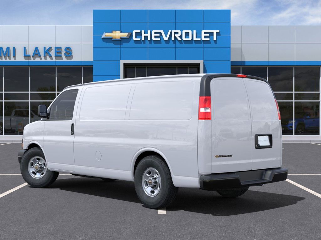 New 2025 Summit White Chevrolet Work Van image 3