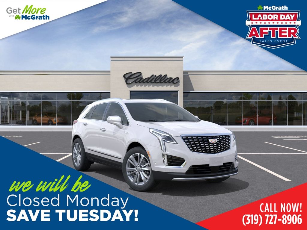 Crystal White Tricoat 2026 Cadillac XT5 SUV / Crossover Four-Wheel Drive 9-Speed Automatic