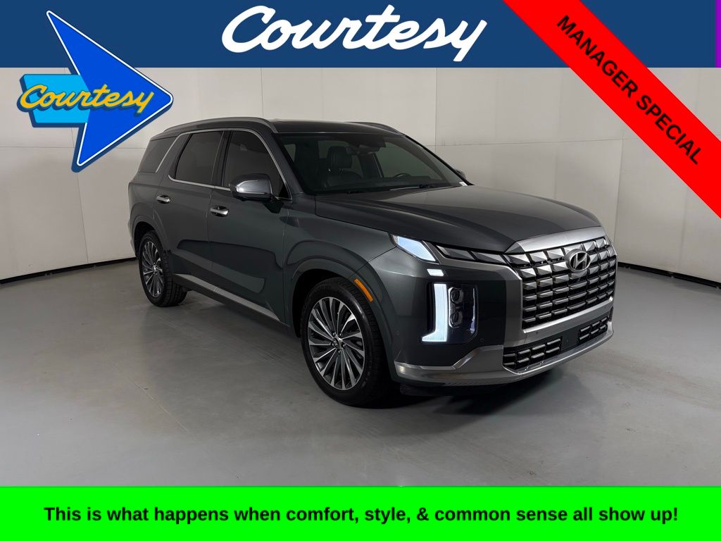 Gray (Steel Graphite) 2024 Hyundai Palisade Calligraphy FWD SUV / Crossover Front-Wheel Drive 8-Speed Automatic