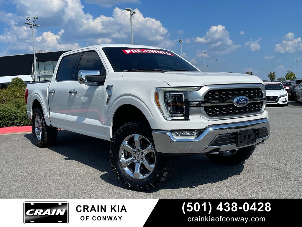 Oxford White 2023 Ford F-150 Pickup Truck Four-Wheel Drive Automatic