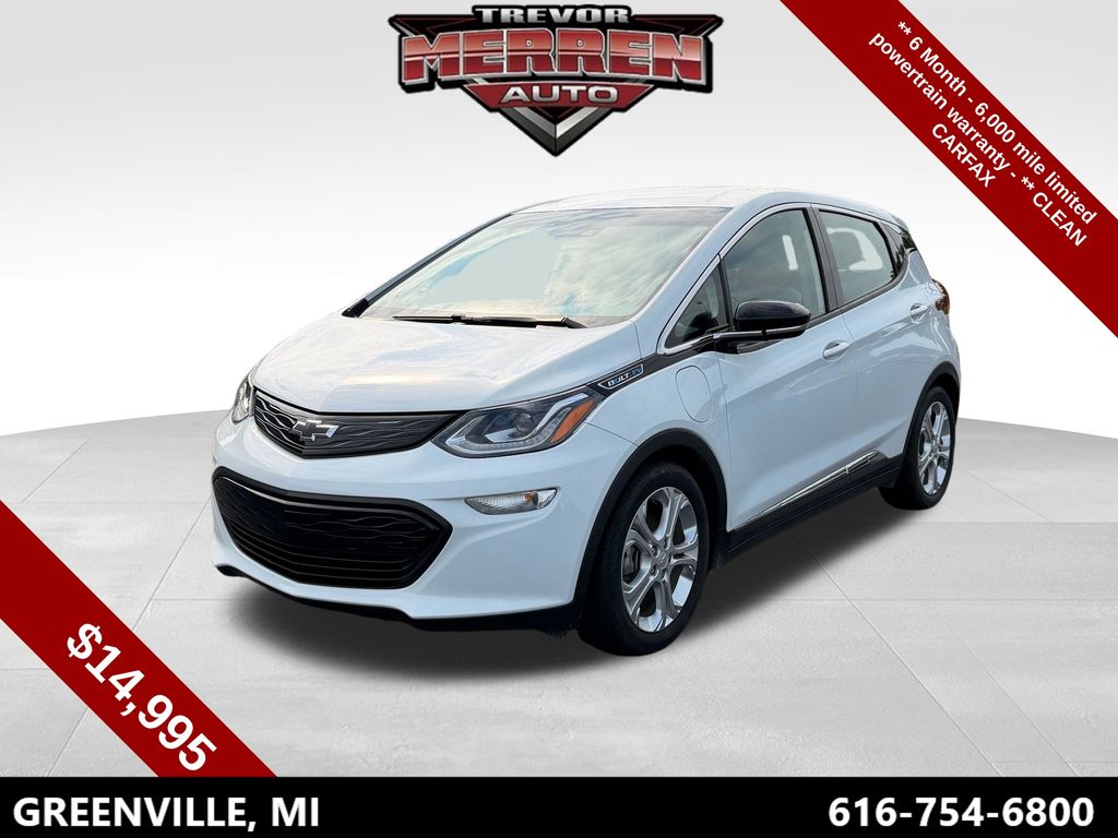 Summit White 2020 Chevrolet Bolt EV Wagon Front-Wheel Drive 1-Speed Automatic