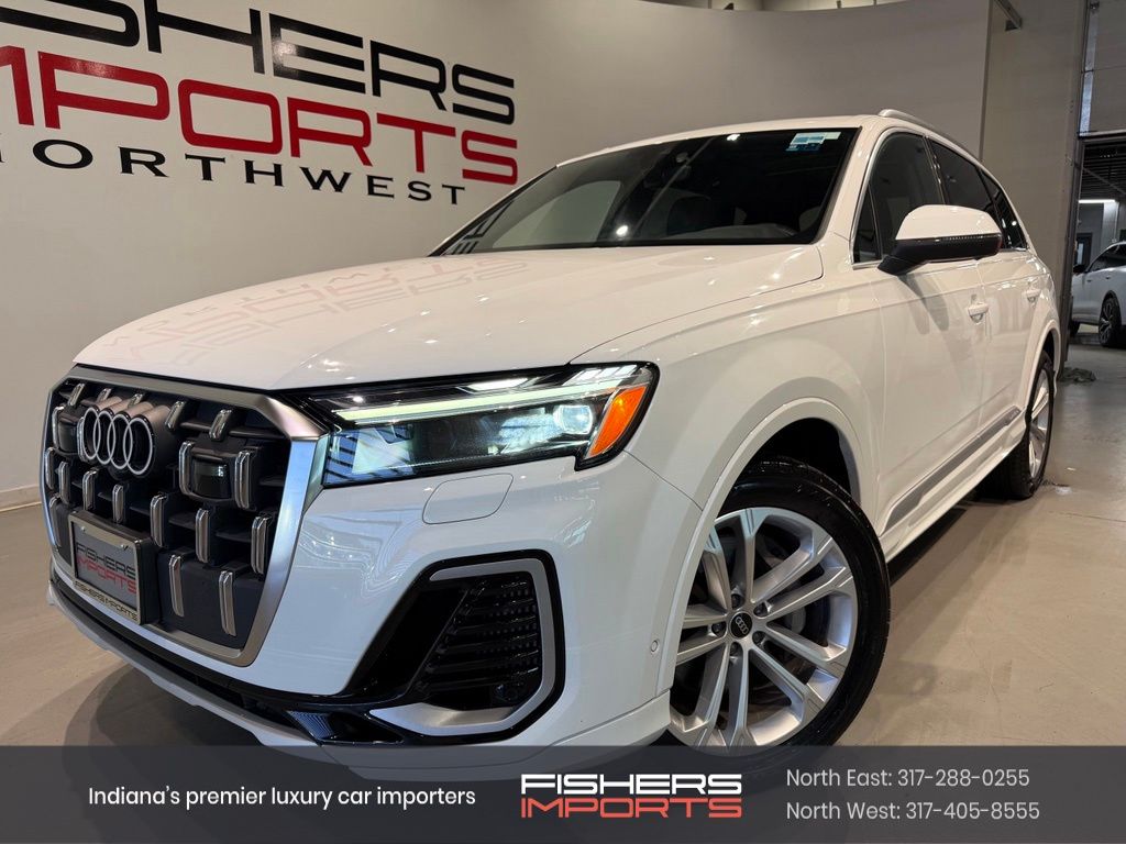 White 2025 Audi Q7 SUV / Crossover All-Wheel Drive 8-Speed Automatic