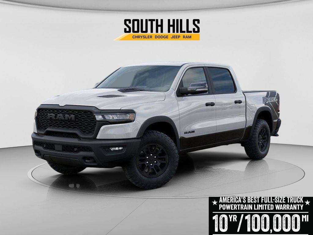 2026 Ram 1500 Rebel White at South Hills CDJR