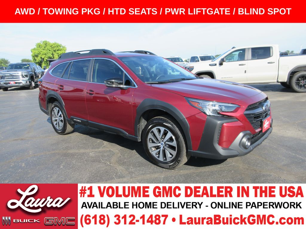 Crimson Red Pearl 2023 Subaru Outback SUV / Crossover All-Wheel Drive Continuously Variable Transmission