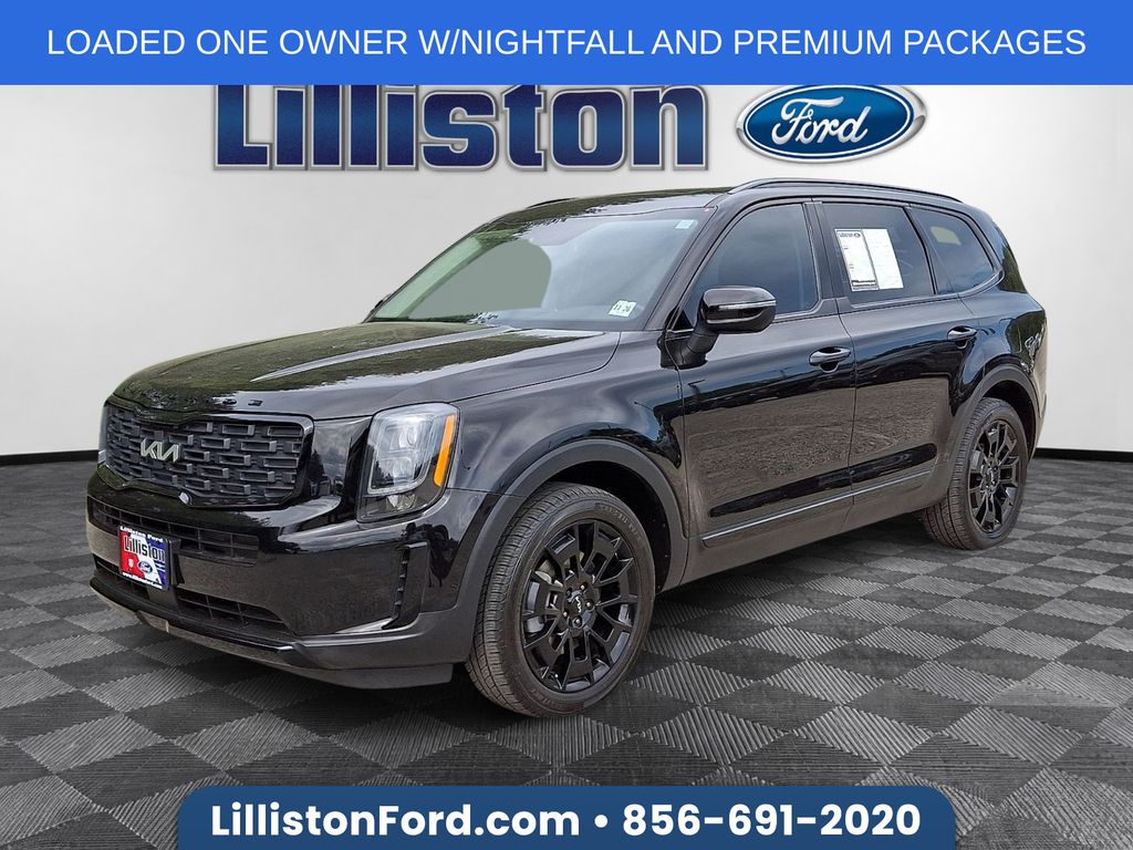 Black Copper 2022 Kia Telluride EX AWD SUV / Crossover All-Wheel Drive 8-Speed Automatic