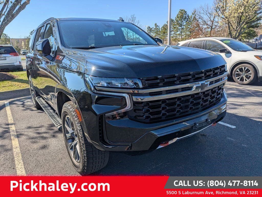 Black 2022 Chevrolet Tahoe Z71 4WD SUV / Crossover Four-Wheel Drive Automatic