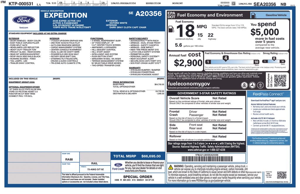 Used 2025 Ford Expedition SUV