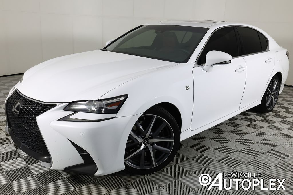 Ultra White 2017 Lexus GS 350 F Sport RWD Sedan Rear-Wheel Drive 8-Speed Automatic