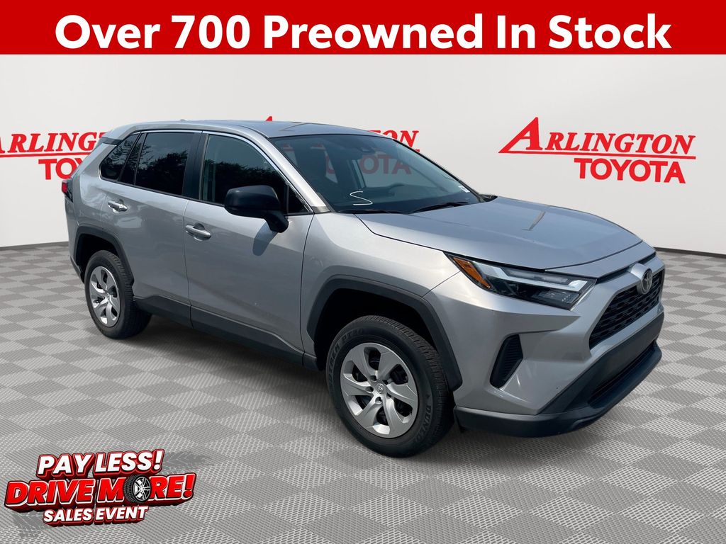 Silver Sky Metallic 2024 Toyota RAV4 SUV / Crossover Front-Wheel Drive 8-Speed Automatic