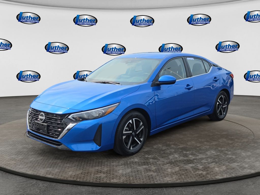2025 Nissan Sentra SV Blue at South Hills Kia