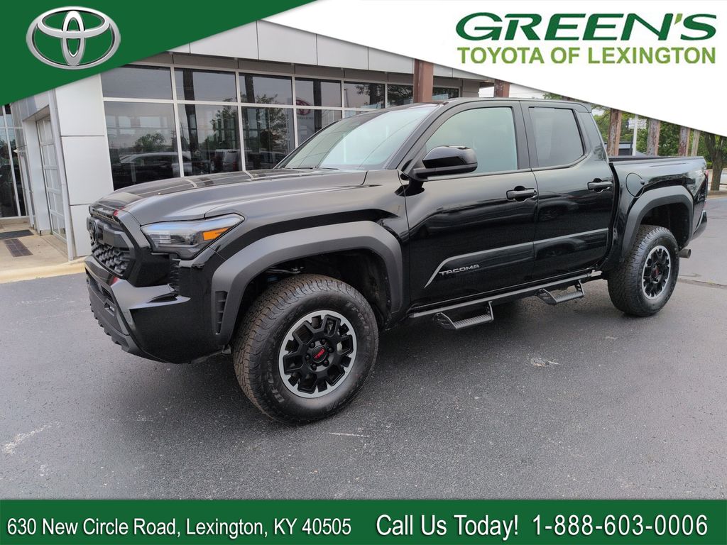 Black 2026 Toyota Tacoma Pickup Truck Four-Wheel Drive 8-Speed Automatic