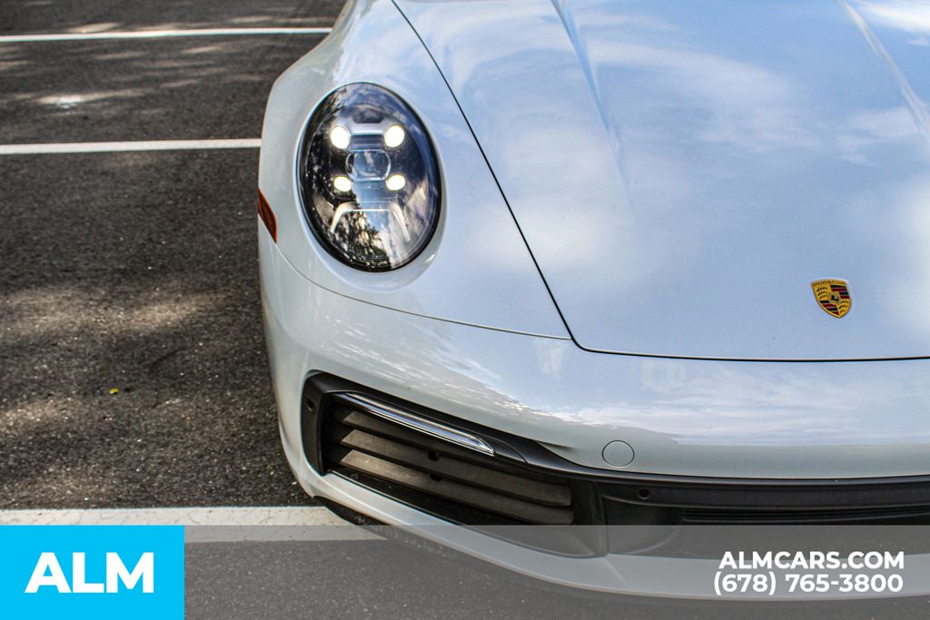 Used 2024 White Porsche Carrera image 12
