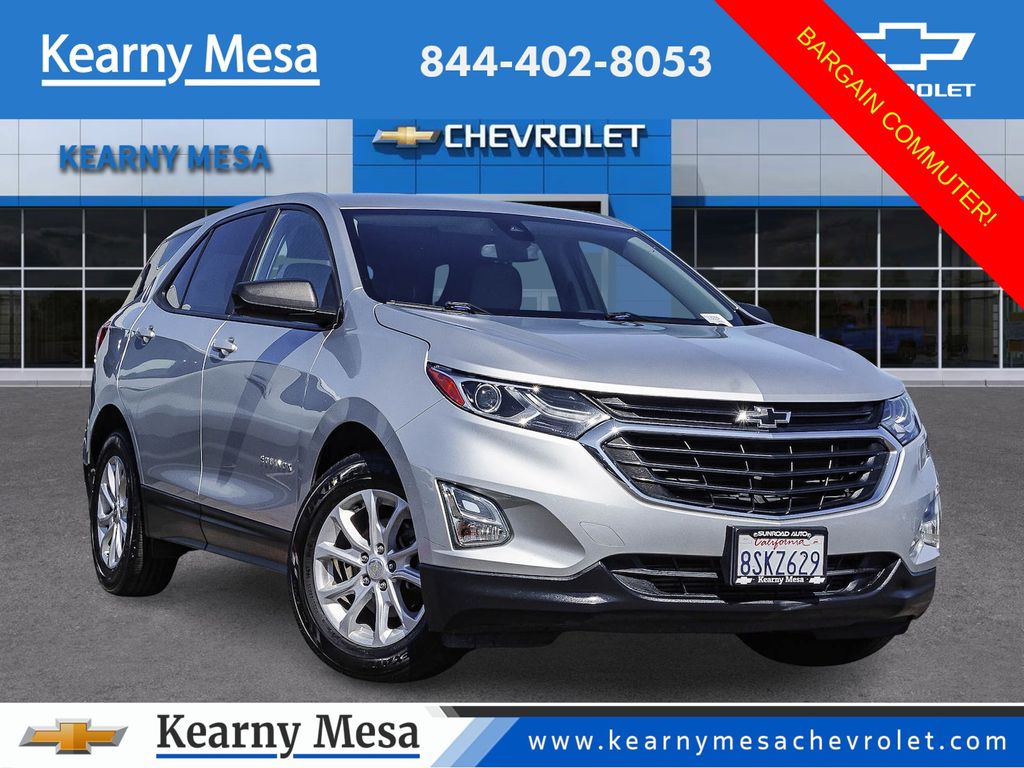 Silver Ice Metallic 2020 Chevrolet Equinox SUV / Crossover Front-Wheel Drive 6-Speed Automatic Overdrive