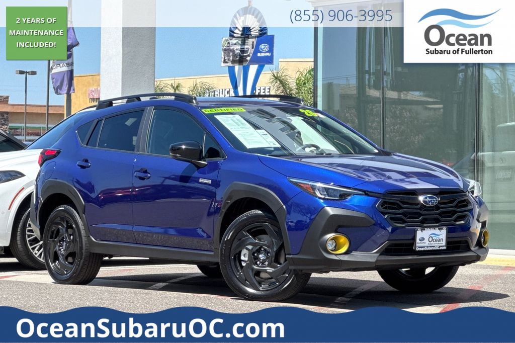 Sapphire Blue Pearl 2026 Subaru Crosstrek Hybrid SUV / Crossover All-Wheel Drive Continuously Variable Transmission