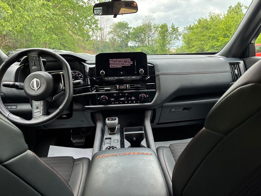 2025 Nissan Pathfinder Rock Creek White at South Hills Kia