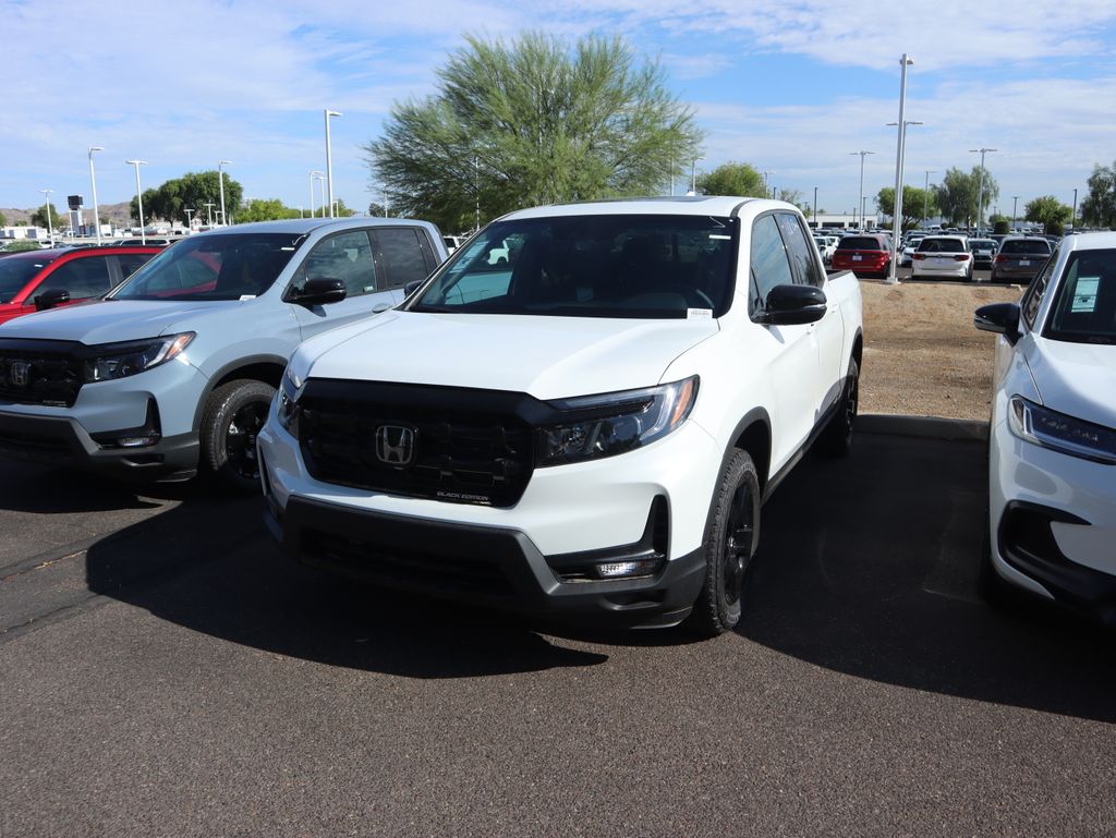 Platinum White Pearl 2026 Honda Ridgeline Pickup Truck All-Wheel Drive 9-Speed Automatic